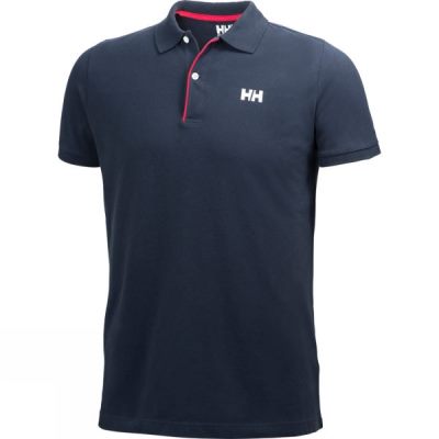 Polo Helly Hansen Crew HH Classic Hombre Azul Marino - Chile AJE524139